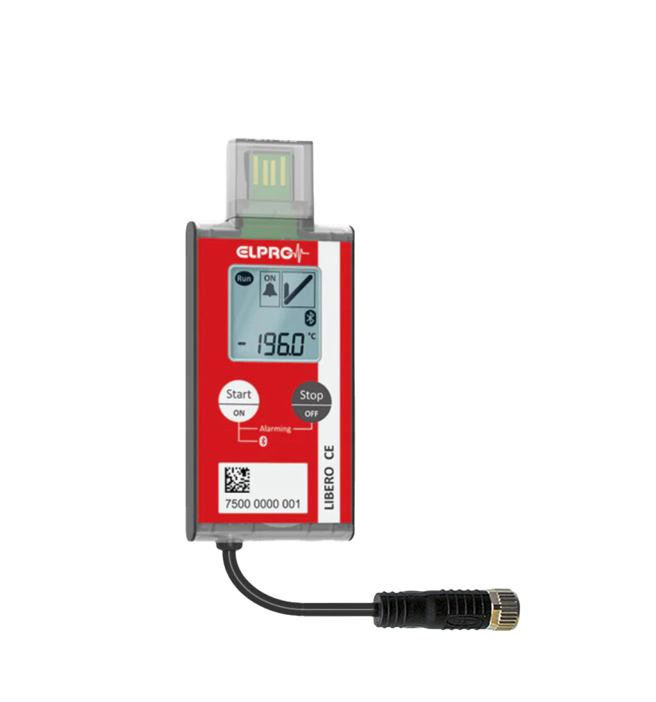 LIBERO CE with external Pt100 4-Wire Probe