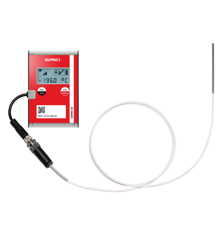 LIBERO GE with external Pt100 4-Wire Probe